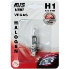 Галогенная лампа AVS Vegas в блистере H1.12V.55W.1шт.