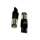 T104 T10/белый/ (W2.1x9.5d) CANBUS 18SMD 4014, блистер 2 шт.