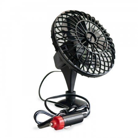 Вентилятор автомобильный AVS Сomfort 9041 12В 5" (корпус: пластик, цвет:чёрный)  фото 2