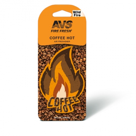 Ароматизатор AVS AFP-002 Fire Fresh (аром. Coffee Hot/Кофе) (бумажные) фото 2