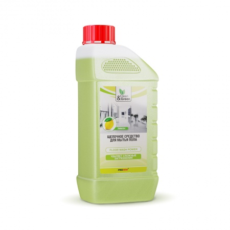 Щелочное средство для мытья пола (концентрат) 1 л. Clean&Green CG8032 фото 1
