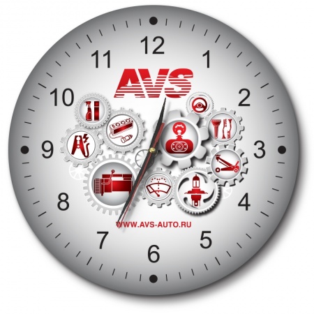 Часы круглые AVS фото 1