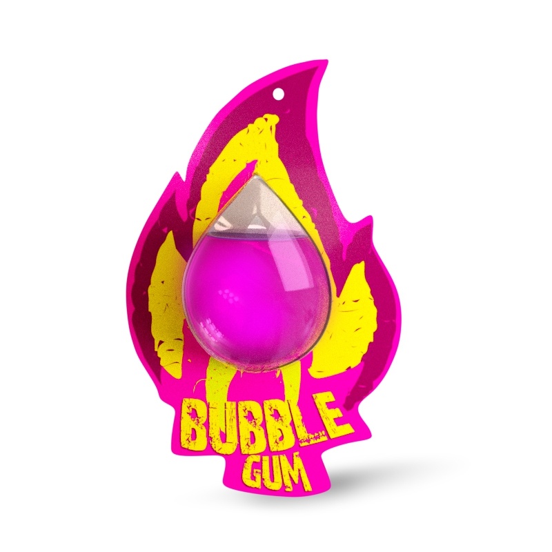 Ароматизатор AVS WDM-003 Fire Fresh (Bubble Gum/Бабл гам) (мембранный)