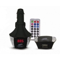 MP3 плеер + FM трансмиттер с дисплеем и пультом AVS F-507