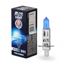Галогенная лампа AVS ATLAS BOX/5000К/ H1.12V.55.коробка 1шт.
