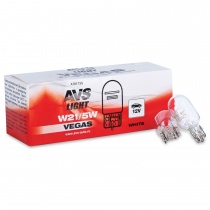 Лампа AVS Vegas 12V. W21/5W(W3x16q) BOX 10шт.