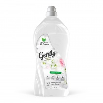 Кондиционер для белья Gently "Чистая роскошь" (концентрат, белый) 2 л. Clean&Green CG8277