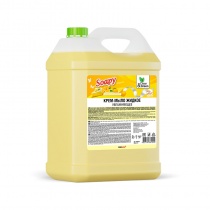 Крем-мыло жидкое "Soapy" бисквит увлажняющее 5 л. Clean&Green CG8150