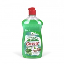Средство для мытья посуды "Greeny" Light "Алоэ вера" 500 мл. Clean&Green CG8153