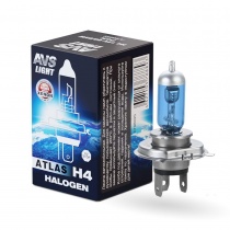 Лампа галогенная AVS ATLAS BOX /5000К/ H4.12V.60/55W (1 шт.)