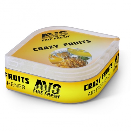 Ароматизатор AVS LGC-031 Fresh Box (аром. Дикие фрукты/Crazy Fruits) (гелевый) фото 1