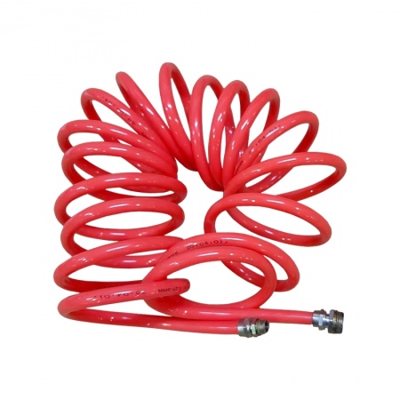 Шланг пеногенератора спиральный (красный) 6 м фото 1