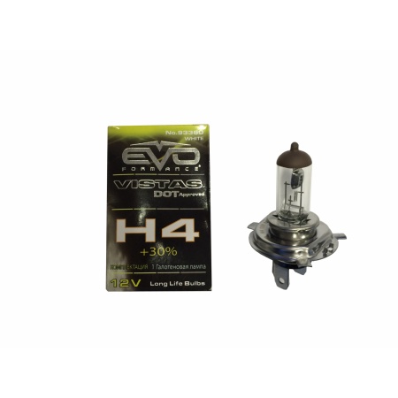 Галогенные лампы EVO "Vistas" 3200К, Н4, 1 шт. фото 1