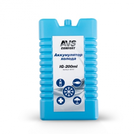 Аккумулятор холода AVS IG-200ml (пластик) фото 1