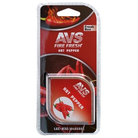 Ароматизатор AVS LGC-032 Fresh Box (аром. Перец/Hot Pepper) (гелевый) фото 2