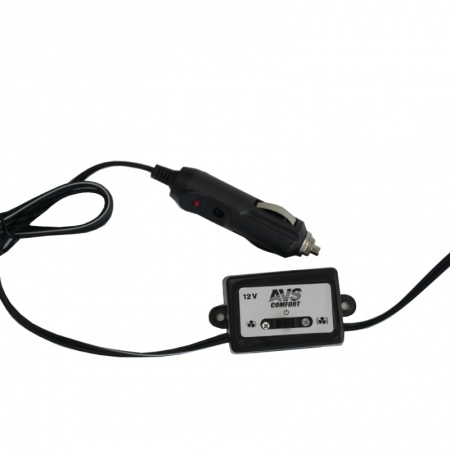 Вентилятор автомобильный AVS Comfort 8043 12В 6" (корпус: металл, переключатель, цвет: серебристый) фото 2