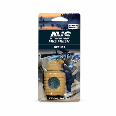 Ароматизатор AVS AW-005 Classic Wood (аром. Новая машина/new car) (жидкостный) фото 2
