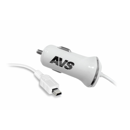 Автомобильное зарядное устройство AVS с mini USB CMN-213 (1,2А) фото 1