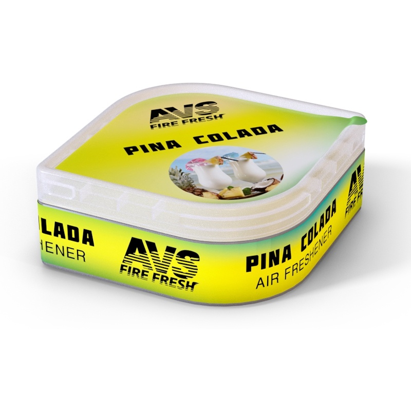 Ароматизатор AVS LGC-040 Fresh Box (аром. Пина коладаpina colada) (гелевый)