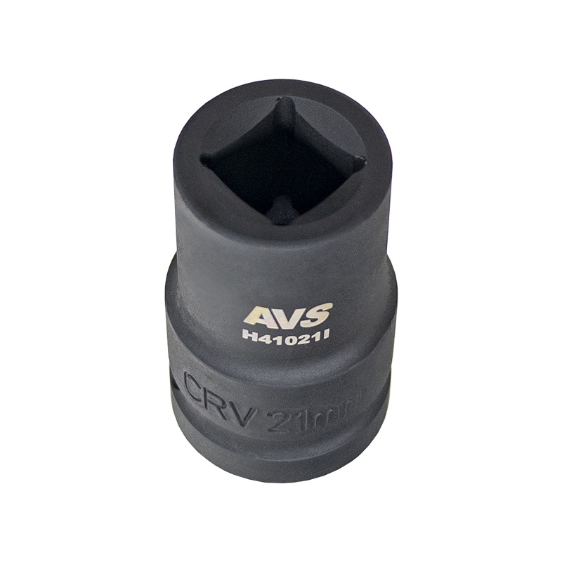 Головка торцевая для механического гайковерта 4-гранная 1DR (21 мм) под футорку AVS H41021I