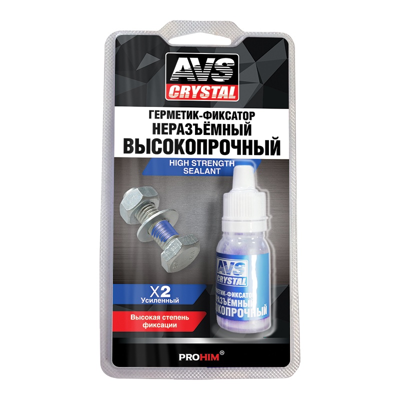 Купить оптом Герметик-фиксатор (анаэробный ) высокопрочный 6мл. AVS AVK-133