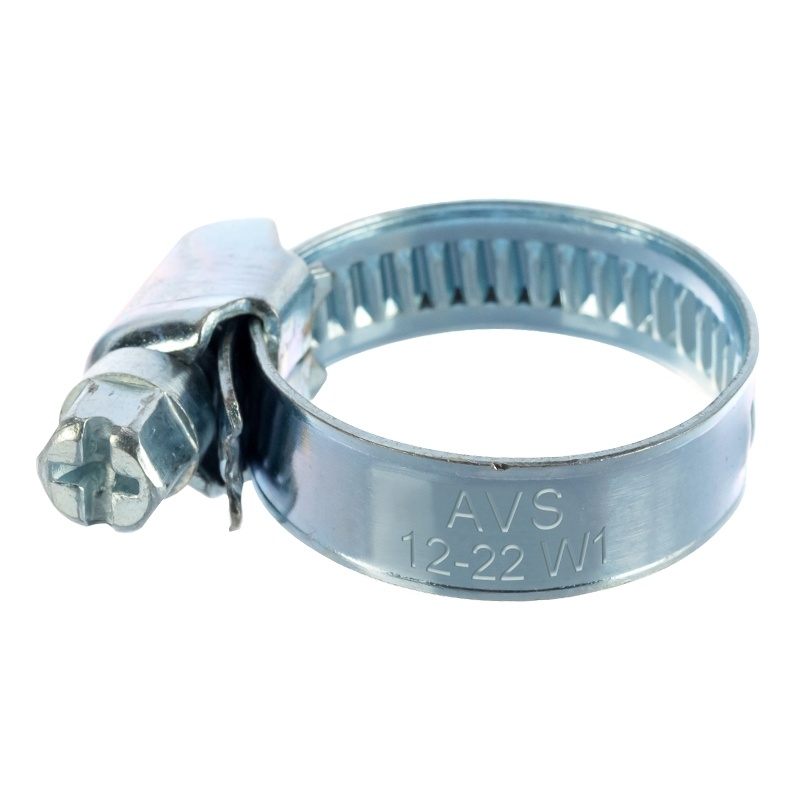Купить оптом Хомут червячный AVS CM 12-22/9 оцинкованный (1800/50)